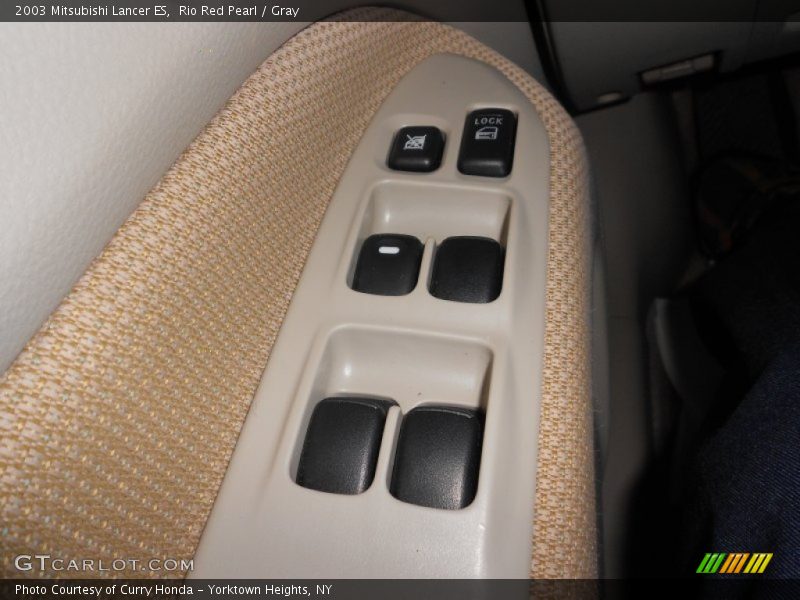 Rio Red Pearl / Gray 2003 Mitsubishi Lancer ES