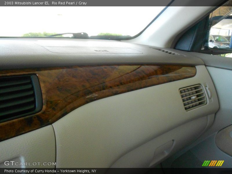 Rio Red Pearl / Gray 2003 Mitsubishi Lancer ES