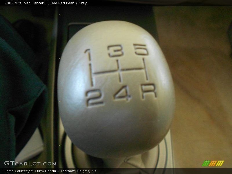 Rio Red Pearl / Gray 2003 Mitsubishi Lancer ES