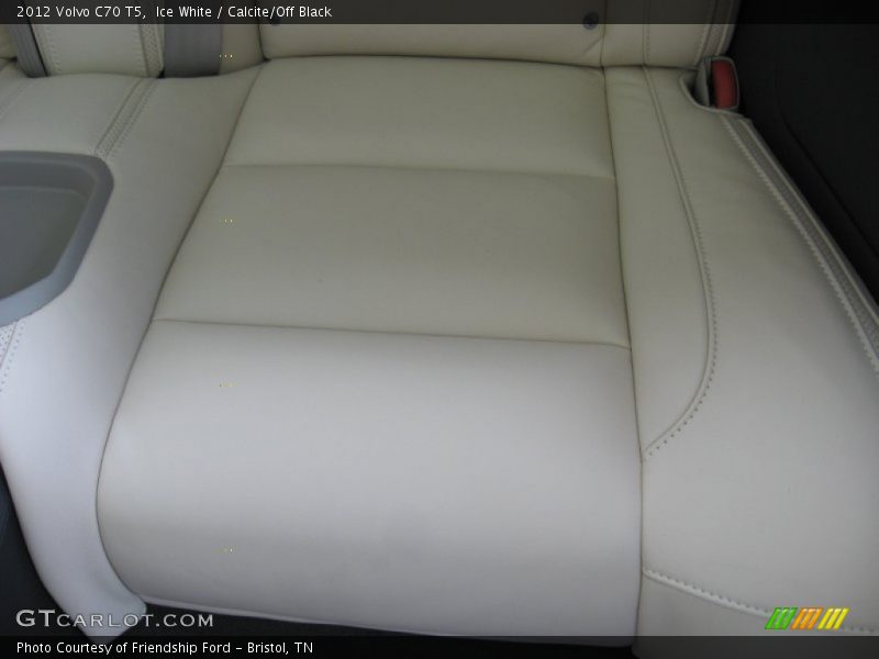 Ice White / Calcite/Off Black 2012 Volvo C70 T5