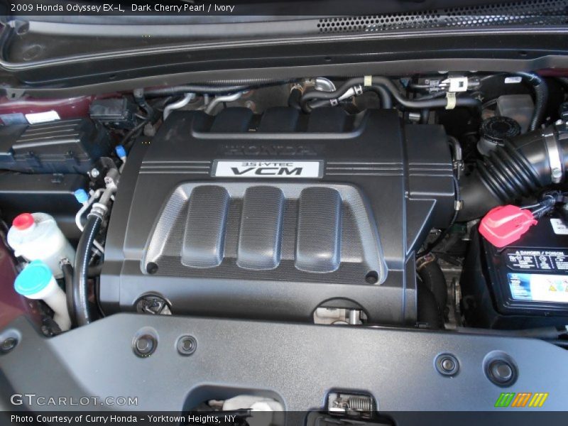 Dark Cherry Pearl / Ivory 2009 Honda Odyssey EX-L