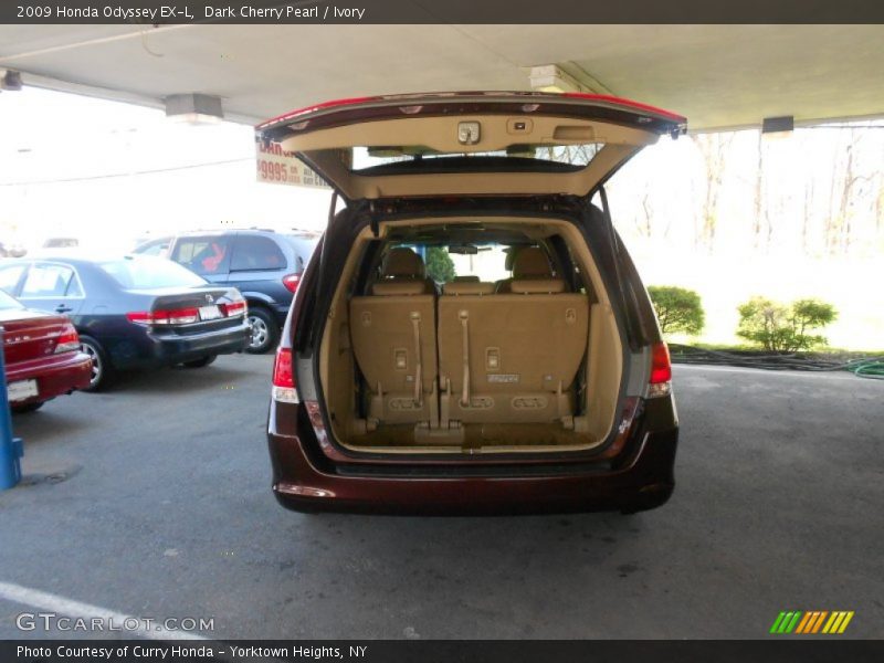 Dark Cherry Pearl / Ivory 2009 Honda Odyssey EX-L