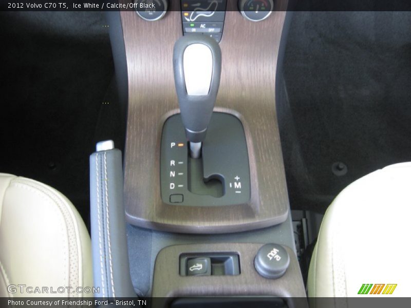 Ice White / Calcite/Off Black 2012 Volvo C70 T5