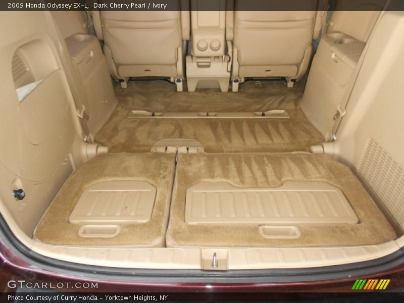 Dark Cherry Pearl / Ivory 2009 Honda Odyssey EX-L