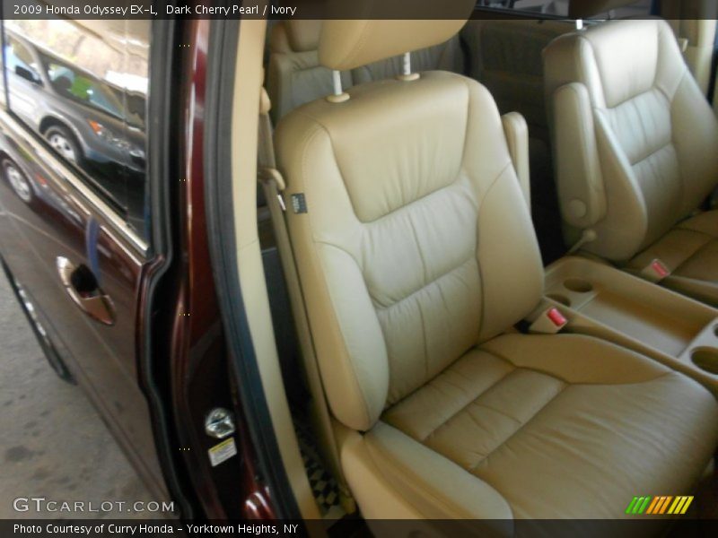 Dark Cherry Pearl / Ivory 2009 Honda Odyssey EX-L