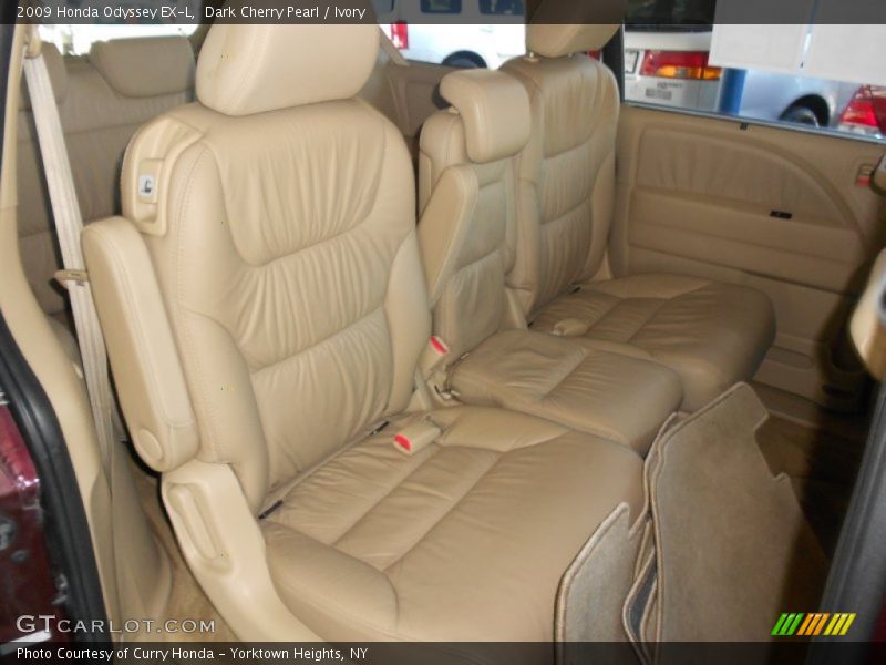 Dark Cherry Pearl / Ivory 2009 Honda Odyssey EX-L