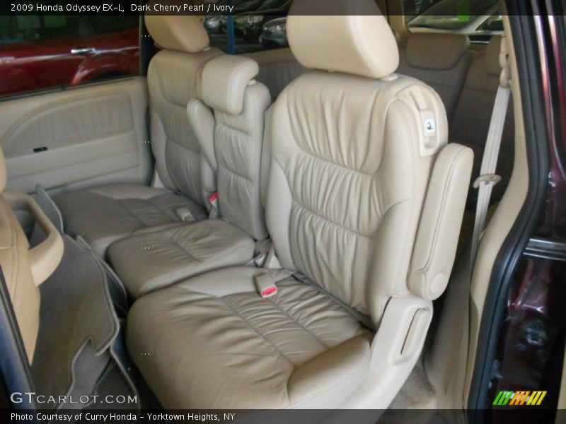 Dark Cherry Pearl / Ivory 2009 Honda Odyssey EX-L