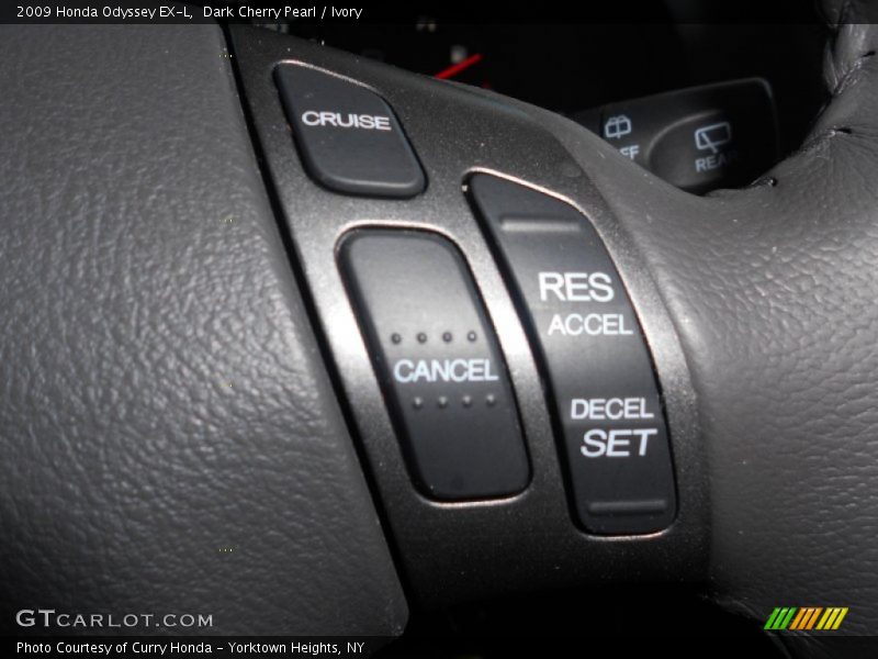 Dark Cherry Pearl / Ivory 2009 Honda Odyssey EX-L