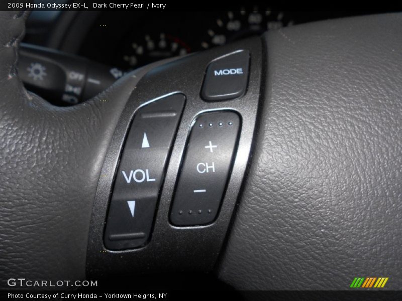 Dark Cherry Pearl / Ivory 2009 Honda Odyssey EX-L