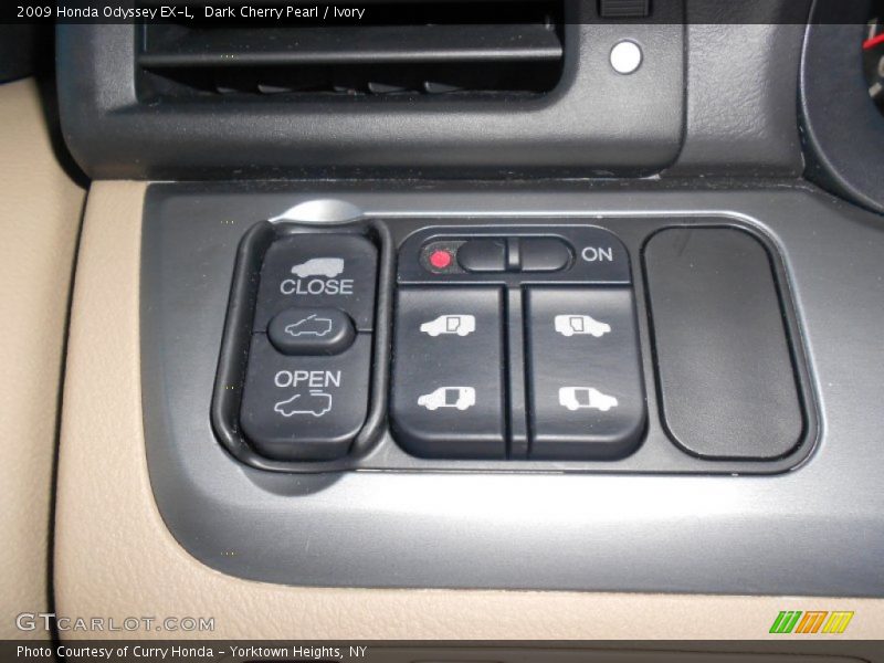 Dark Cherry Pearl / Ivory 2009 Honda Odyssey EX-L