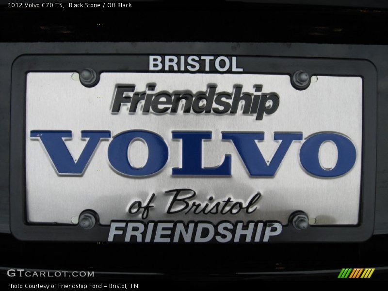 Black Stone / Off Black 2012 Volvo C70 T5