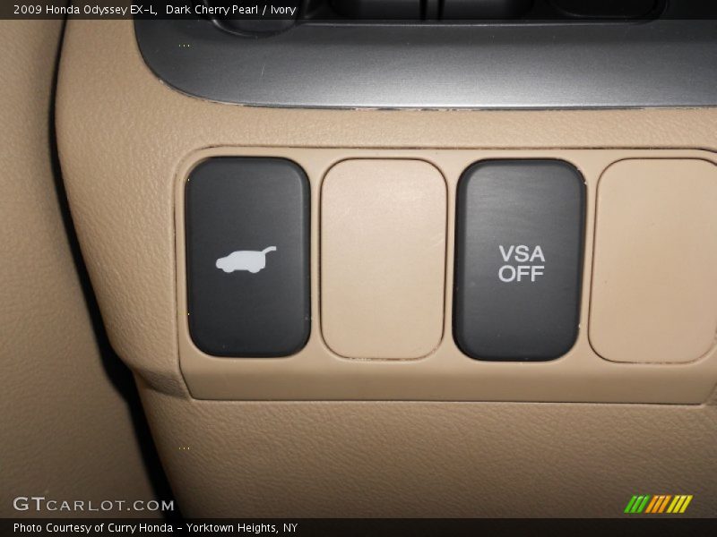 Dark Cherry Pearl / Ivory 2009 Honda Odyssey EX-L