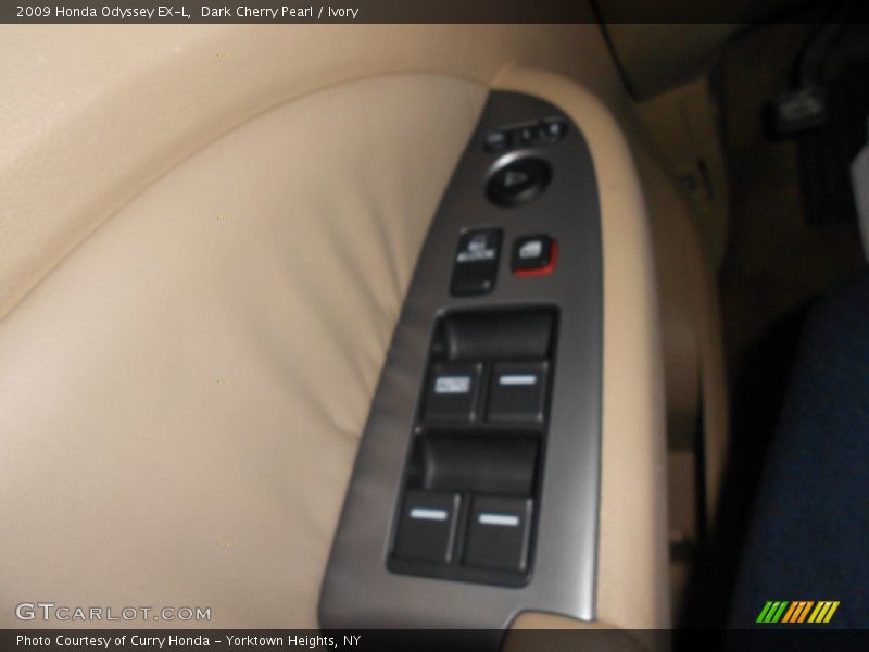 Dark Cherry Pearl / Ivory 2009 Honda Odyssey EX-L