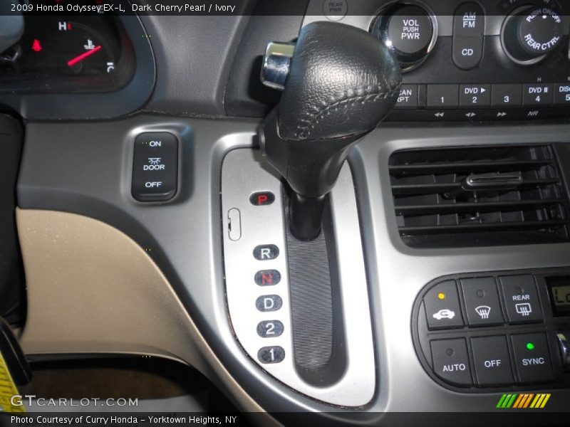 Dark Cherry Pearl / Ivory 2009 Honda Odyssey EX-L