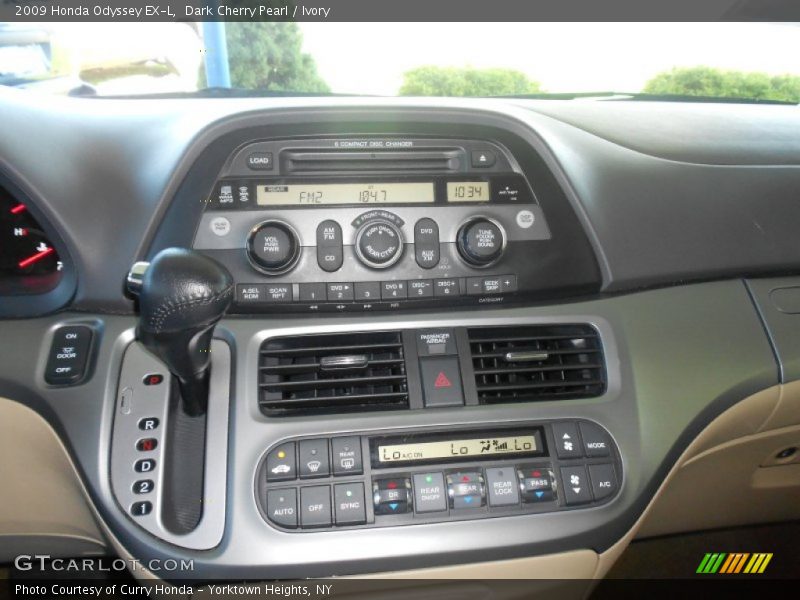 Dark Cherry Pearl / Ivory 2009 Honda Odyssey EX-L