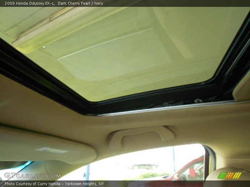 Dark Cherry Pearl / Ivory 2009 Honda Odyssey EX-L