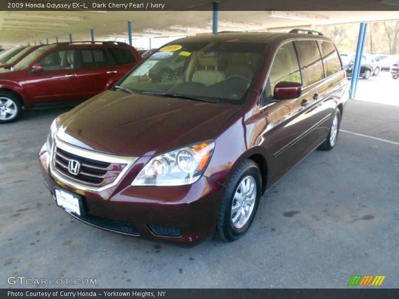 Dark Cherry Pearl / Ivory 2009 Honda Odyssey EX-L