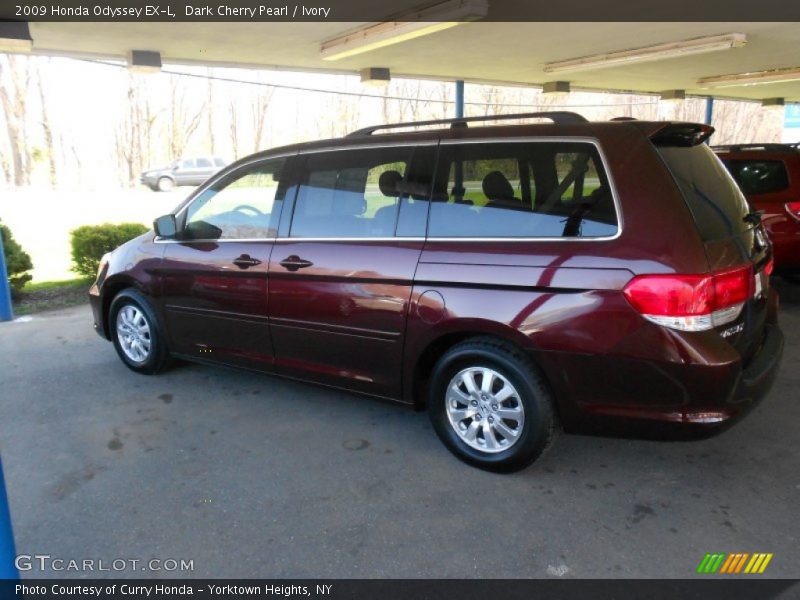 Dark Cherry Pearl / Ivory 2009 Honda Odyssey EX-L