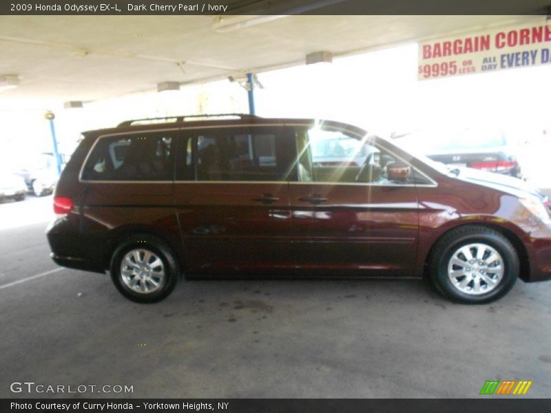 Dark Cherry Pearl / Ivory 2009 Honda Odyssey EX-L