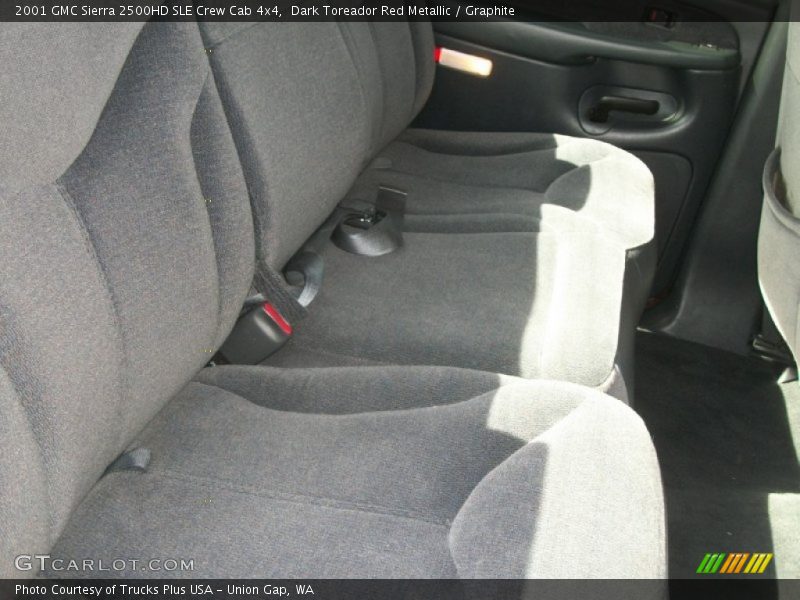 Dark Toreador Red Metallic / Graphite 2001 GMC Sierra 2500HD SLE Crew Cab 4x4