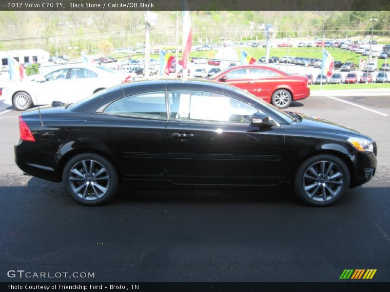 Black Stone / Calcite/Off Black 2012 Volvo C70 T5