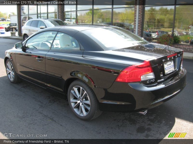 Black Stone / Calcite/Off Black 2012 Volvo C70 T5