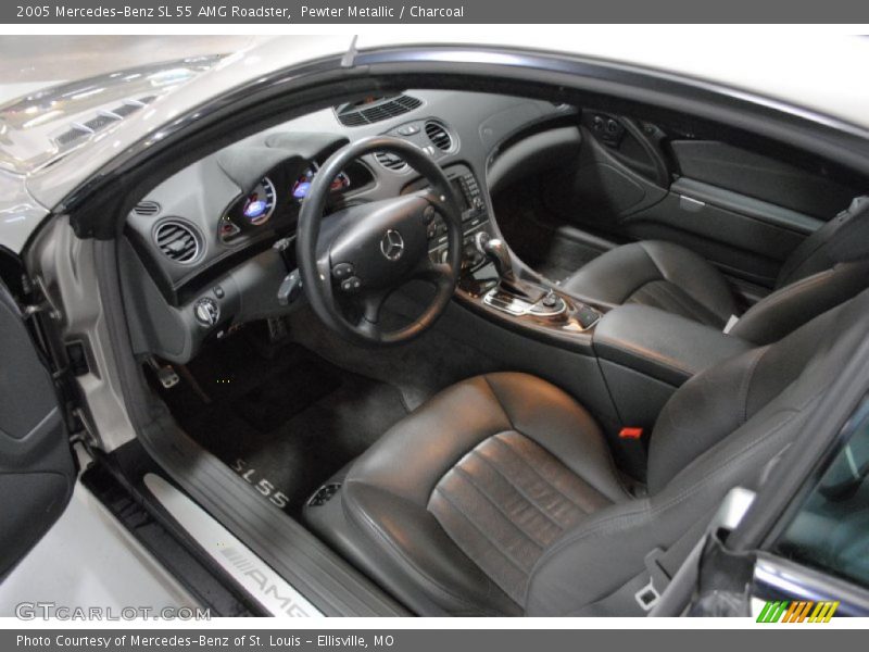  2005 SL 55 AMG Roadster Charcoal Interior
