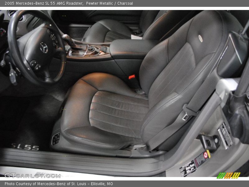 Front Seat of 2005 SL 55 AMG Roadster