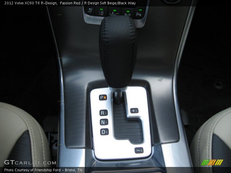  2012 XC60 T6 R-Design 6 Speed Geartronic Automatic Shifter