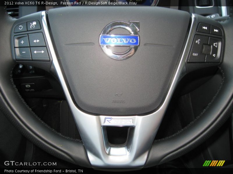  2012 XC60 T6 R-Design Steering Wheel