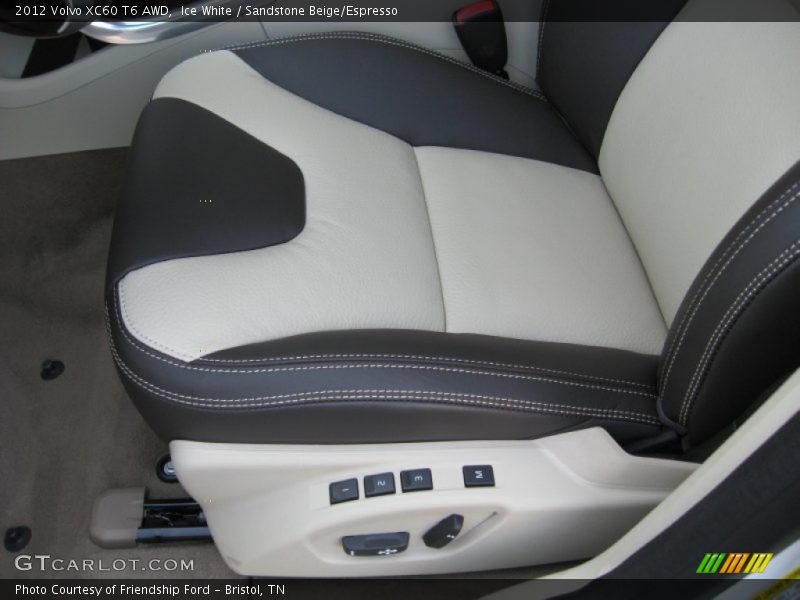 Front Seat of 2012 XC60 T6 AWD