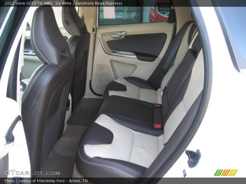  2012 XC60 T6 AWD Sandstone Beige/Espresso Interior