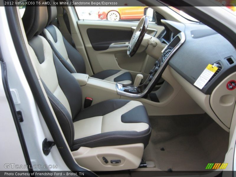  2012 XC60 T6 AWD Sandstone Beige/Espresso Interior