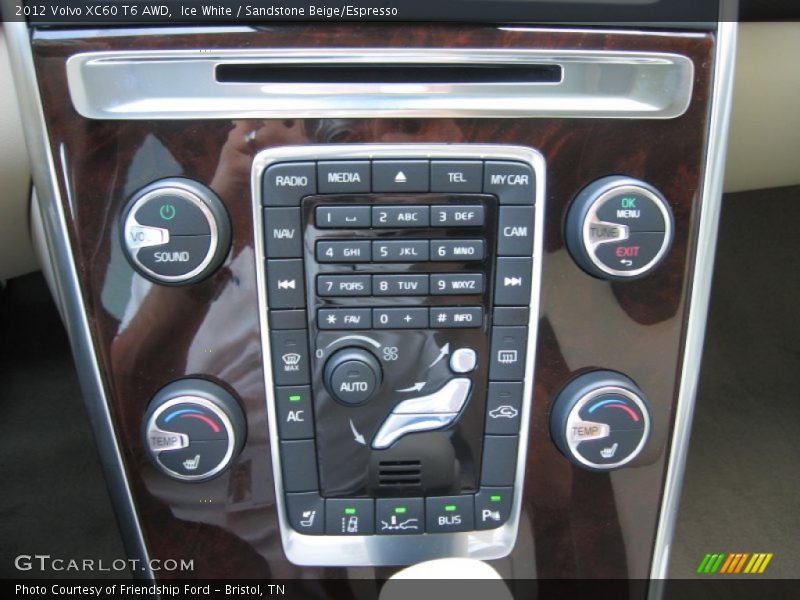 Controls of 2012 XC60 T6 AWD