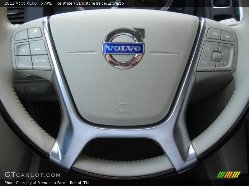  2012 XC60 T6 AWD Steering Wheel