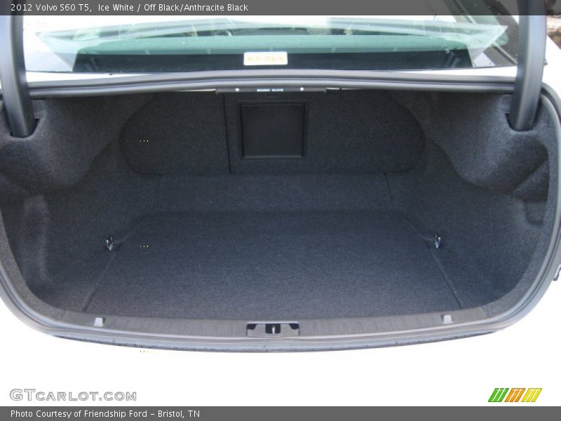 Ice White / Off Black/Anthracite Black 2012 Volvo S60 T5
