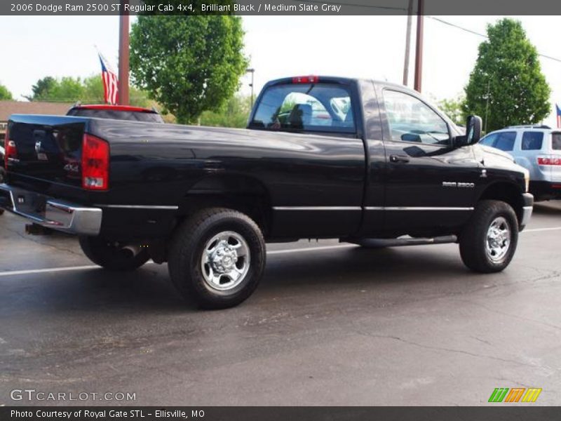 Brilliant Black / Medium Slate Gray 2006 Dodge Ram 2500 ST Regular Cab 4x4