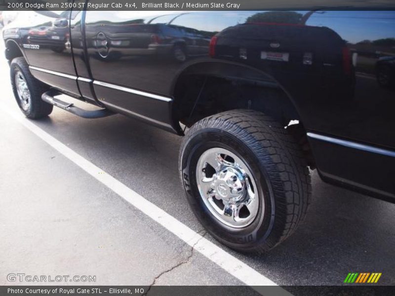 Brilliant Black / Medium Slate Gray 2006 Dodge Ram 2500 ST Regular Cab 4x4