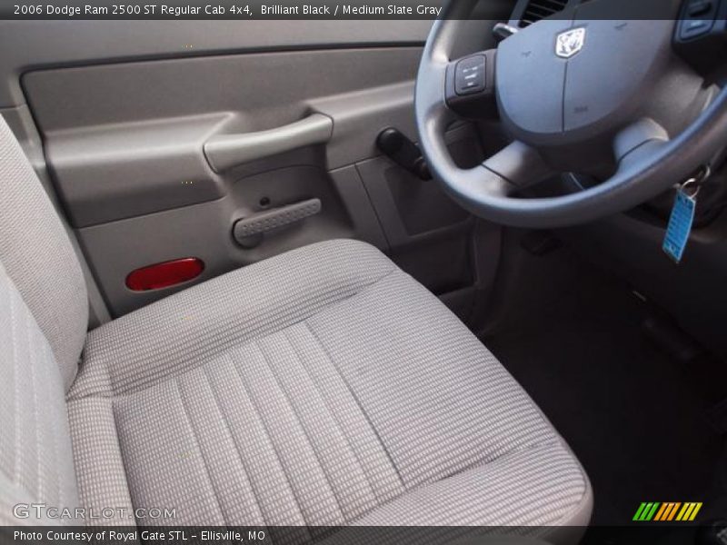 Brilliant Black / Medium Slate Gray 2006 Dodge Ram 2500 ST Regular Cab 4x4