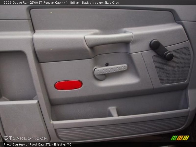 Brilliant Black / Medium Slate Gray 2006 Dodge Ram 2500 ST Regular Cab 4x4