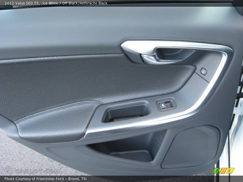 Ice White / Off Black/Anthracite Black 2012 Volvo S60 T5