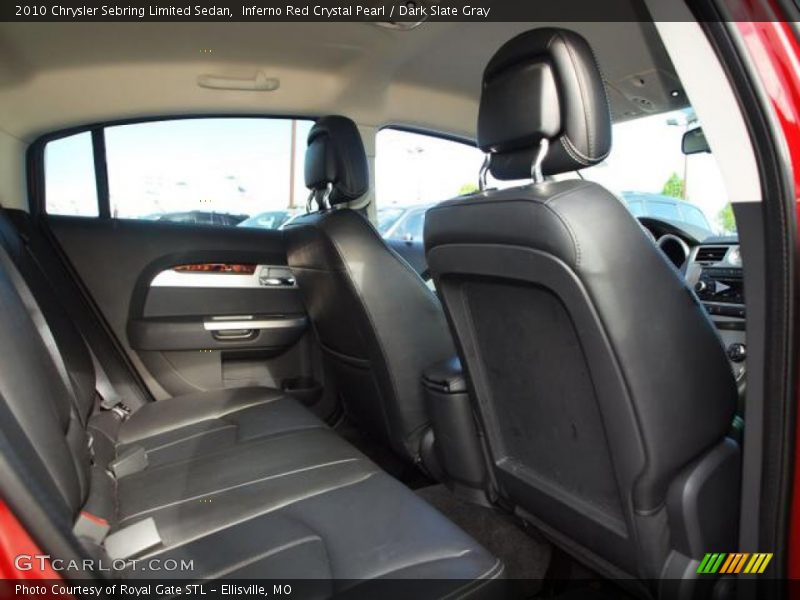 Inferno Red Crystal Pearl / Dark Slate Gray 2010 Chrysler Sebring Limited Sedan