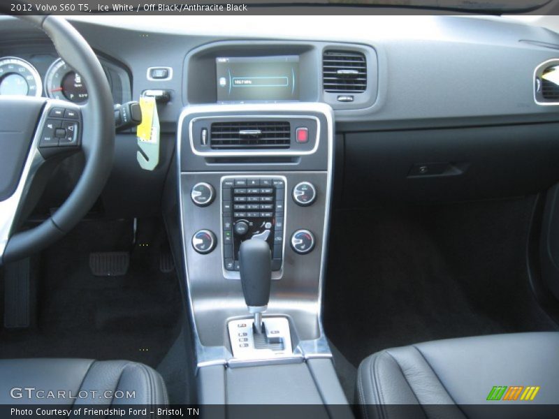 Ice White / Off Black/Anthracite Black 2012 Volvo S60 T5