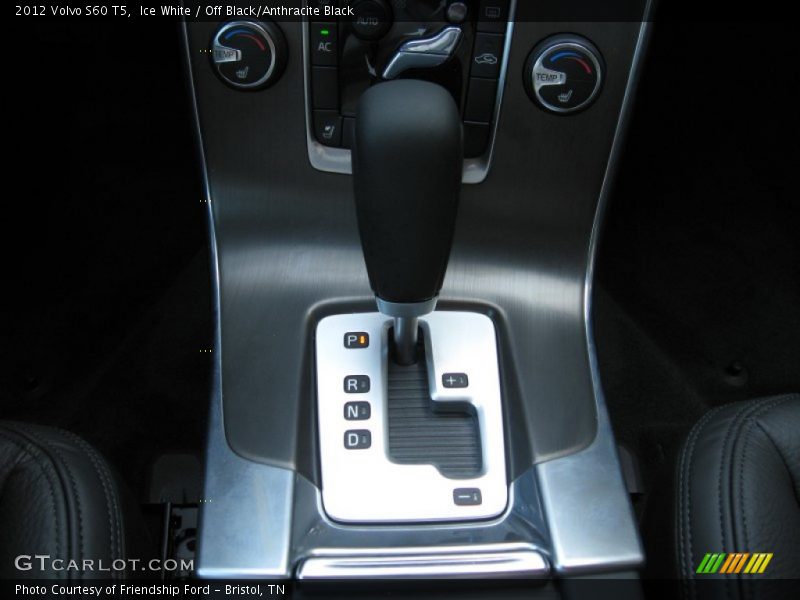 Ice White / Off Black/Anthracite Black 2012 Volvo S60 T5
