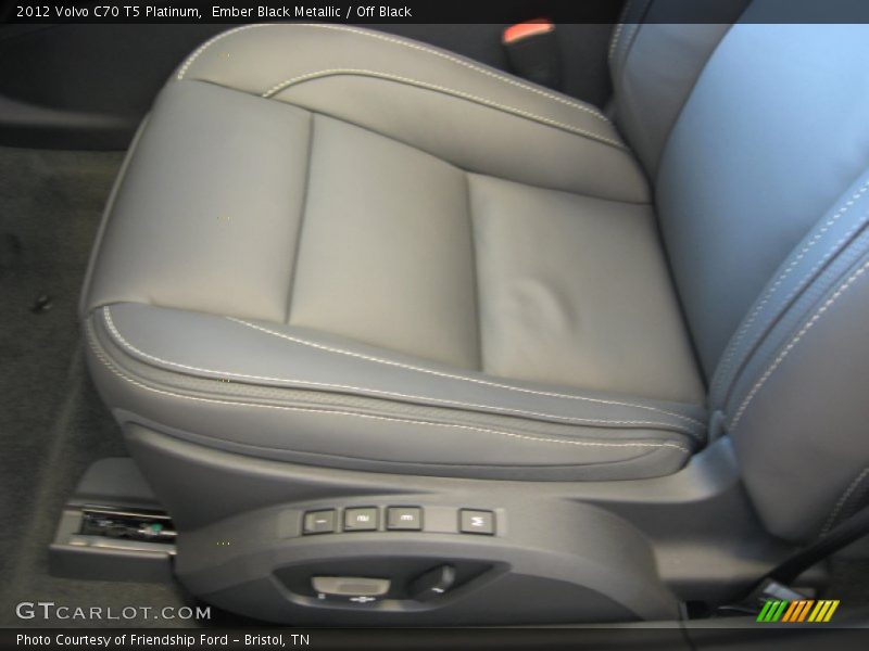 Ember Black Metallic / Off Black 2012 Volvo C70 T5 Platinum