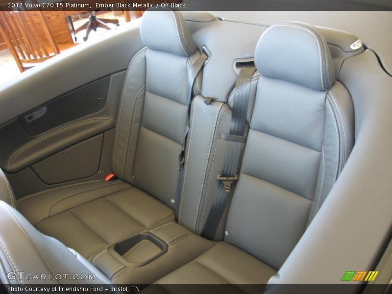 Ember Black Metallic / Off Black 2012 Volvo C70 T5 Platinum