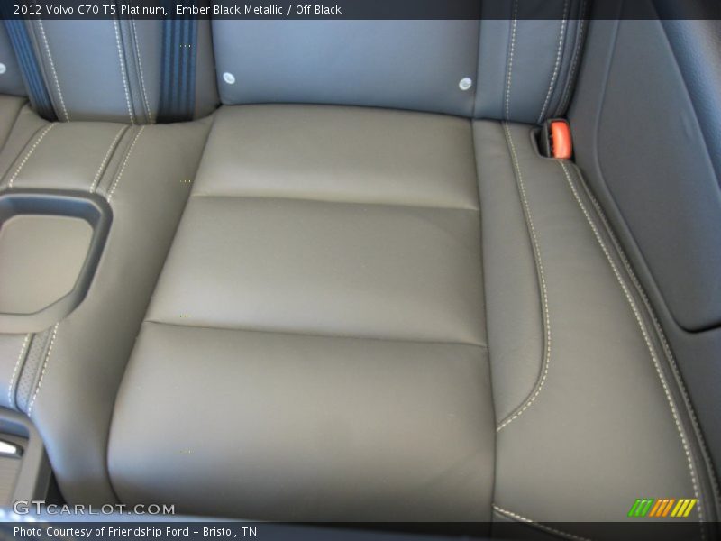 Ember Black Metallic / Off Black 2012 Volvo C70 T5 Platinum