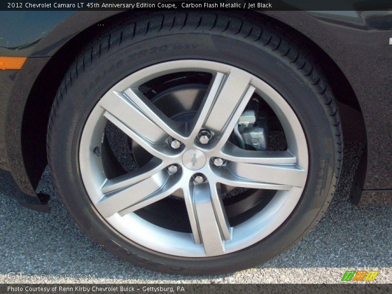 Carbon Flash Metallic / Jet Black 2012 Chevrolet Camaro LT 45th Anniversary Edition Coupe