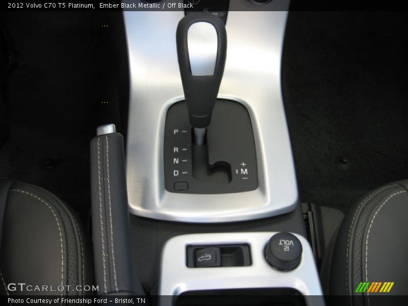 Ember Black Metallic / Off Black 2012 Volvo C70 T5 Platinum