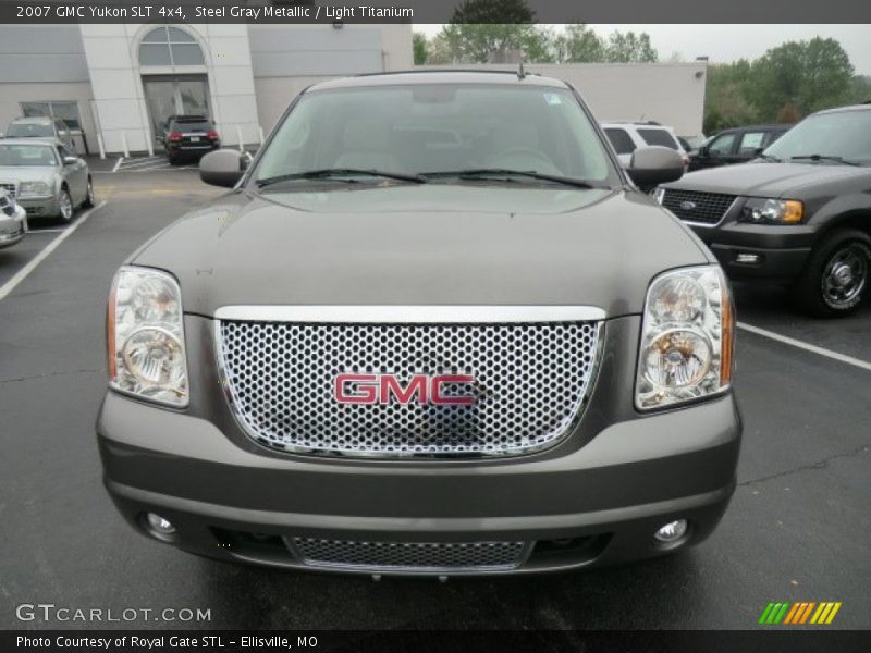 Steel Gray Metallic / Light Titanium 2007 GMC Yukon SLT 4x4